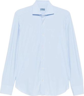 Barba Spread-collar Long-sleeve Shirt