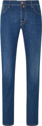 Jacob Cohen Jeans - Heren - Slim Fit Jeans - Blauw - W40 - Jeans