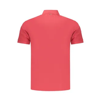 Napapijri Cotton Polo Shirt - Red