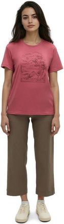 tentree Tentree Clifftop T-Shirt in Rosewood/graphite at Nordstrom, Size X-Large