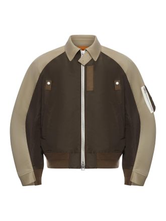 sacai COTTON CHINO X NYLON TWILL BLOUSON - Sacai - Man