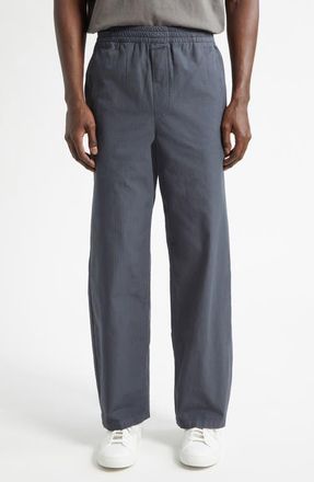 Palmes Lucien Cotton Ripstop Pants in Charcoal at Nordstrom, Size 32 Us