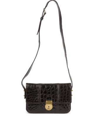 Celine Borsa a tracolla in pelle anni 60 - Marrone