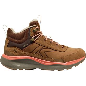 Keen Womens Leiki Waterproof Leather Hiking Boots Brown 11