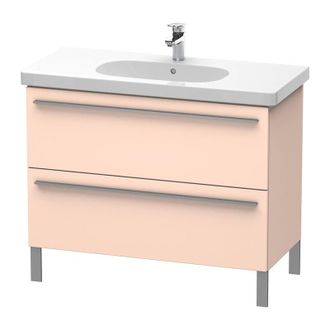 Duravit Duravit X-large Mueble De Pared 6517, 2 Extra&iacute;bles, 1000mm Para C&oacute;digo D 034210, Color (frente/cuerpo): Albaricoque Perla Seda Laca Mate - Xl651702020