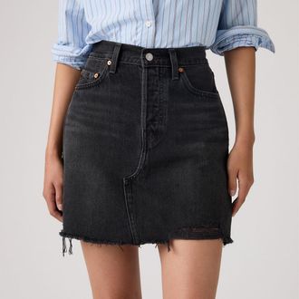 Levi's Korte rok in denim