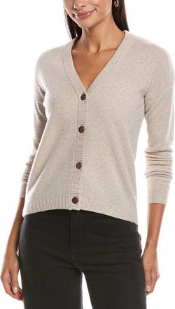 Minnie Rose V-Neck Cashmere Cardigan