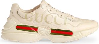 Gucci MENS RHYTON LEATHER WITH GUCCI LOGO - Gucci - Man