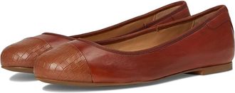 Trotters Clara Womens Shoes Luggage Croco : 10.5 N (AA), Leather