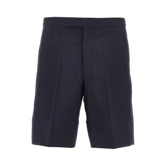 Prada Creased-effect Light Mohair shorts Man 48