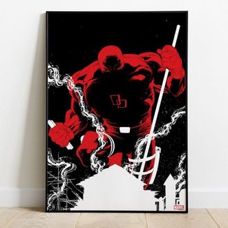 MARVEL Daredevil: Father 1 Panel De Madera 35x50 Cm Marvel Mythic Cover Art 27