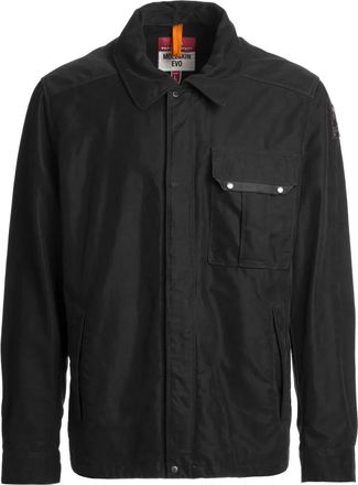 Parajumpers Giacca Miura con bottoni e tasca applicata - Nero