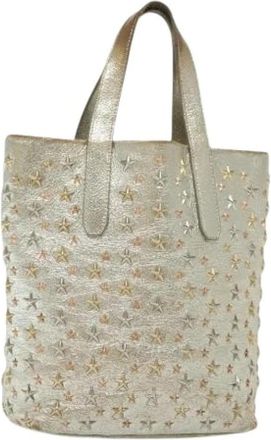 Jimmy Choo London Pre-owned Tote Bag - Dames - Vintage Shopper - Veelkleurig - ONE Size - Leer - Vintage