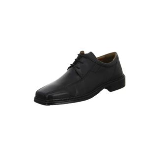Josef Seibel Gestreepte schoenen - Heren - Schoenen - Zwart - Maat: 40 EU Leer