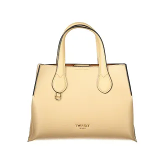 Twinset Beige Polyethylene Womens Handbag