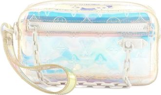 Louis Vuitton Pochette Volga Limited Edition Prism PVC clutch met monogram - Veelkleurig