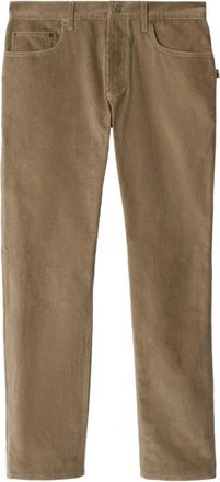 Burberry Pantaloni a coste - Marrone