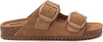 Xti Womens Footbed Sandals with two buckles Refresh By Xti