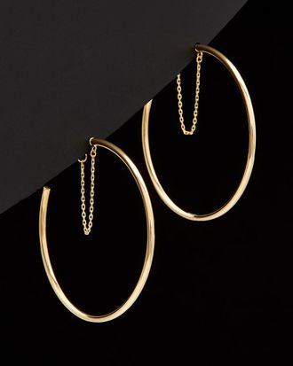 Italian Gold, Inc 14K Italian Gold Open Hoops