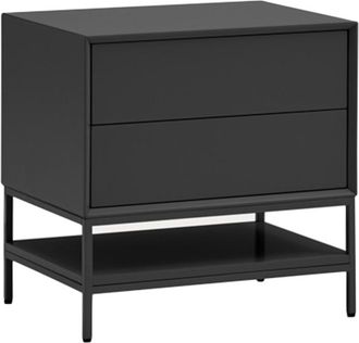 Teulat Design Beistell- und Nachttisch Platt 55 x 55 cm - Schwarz