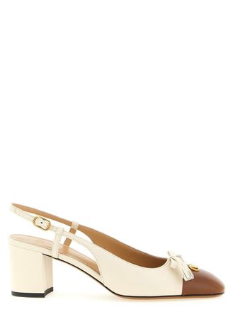 Valentino Garavani Natural Slingback Pumps