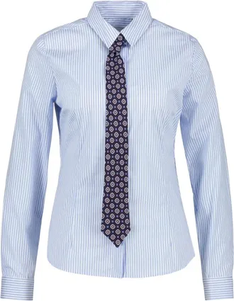 Emily van den Bergh Overhemden, Dames, Blauw, XL, Shirts