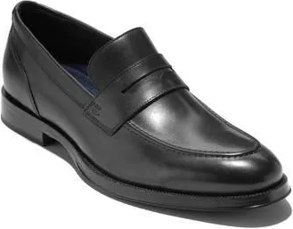 Cole Haan Carnegie Penny Loafer in Black /Black at Nordstrom Rack, Size 13