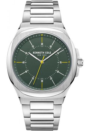 Kenneth Cole KCWGG2218303 Mens Classic Watch - Silver - One Size