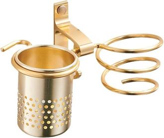 OEM Soporte Multifuncional De Aluminio Para Secador De Pelo, Organizador De Ba&ntilde;o De Pared, Soporte Multifuncional Para Secador De Pelo