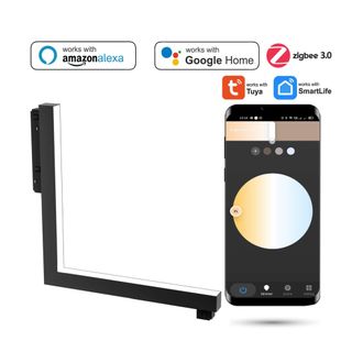 OEM Foco Lineal Led De &Aacute;ngulo Vertical Wifi Zigbee Ultron 16w Para Rieles Magn&eacute;ticos Smart Track 48vdc 3000-5000k Regulable
