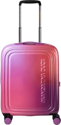 Mandarina Duck Logoduck+ Aurora Uitbreidbare Cabine Hard Trolley - unisex - Handbagage koffer - Roze - S - Koffers