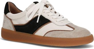 Frye Milly Low Top Sneaker in White/black at Nordstrom, Size 8.5