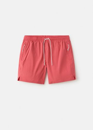 Mango Costume da bagno tasche zip rosso - Uomo - XL - MANGO MAN