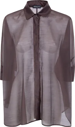 DRHOPE Camicia Oversized 2785.1.4281 3009 Mocha