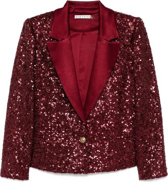 Alice & Olivia Devyn blazer - women - Elastane/Polyester - 10 - Red