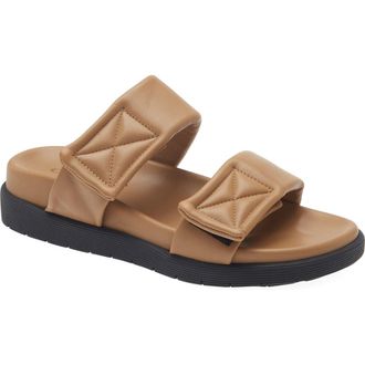 La Canadienne Glena Slide Sandal in Camel at Nordstrom Rack, Size 6.5