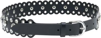 Isabel Marant Zap Riem - Dames - Riemen - Zwart - 85 CM - Leer - Accessoires