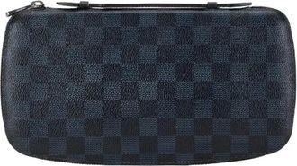 Louis Vuitton Pre-owned Wallets, female, Blue, Size: ONE SIZE Pre-owned Canvas wallets