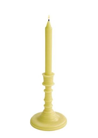 Loewe Honeysuckle Wax Candleholder 330g, Candlestick-shaped Candle, Honeysuckle Essence, Sweet Aroma, Delicate, Honeyed Notes, 330g