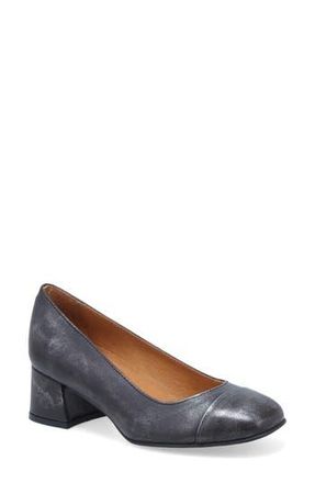 Miz Mooz Gilda Cap Toe Pump in Gunmetal at Nordstrom Rack, Size 7.5-8Us / 38Eu