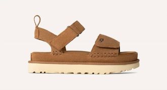 UGG Womens Goldstar Sandal In Chestnut