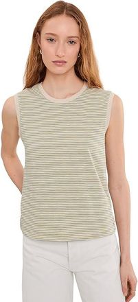Toad&Co Boundless Jersey Tank Top Womens Clothing Almond Pattern : SM, Cotton/Polyester