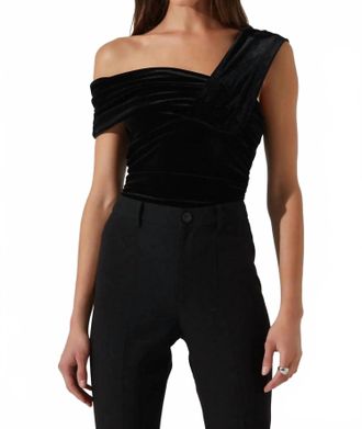 Astr Nera Bodysuit In Black