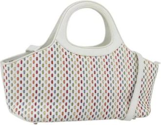 Ferragamo Pre-owned Handbags, female, White, Size: ONE SIZE Pre-owned Handbag