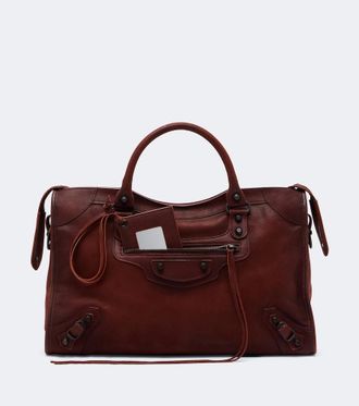 Balenciaga Borsa a mano Le City Medium in pelle