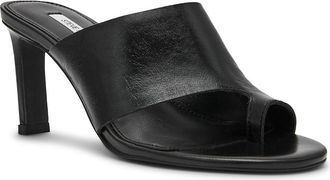 Steve Madden Valentin Womens Sandals Black Leather : 7.5 M