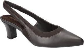 Easy Street Dessa Slingback Pointed Toe Pump in Brown at Nordstrom Rack, Size 6.5