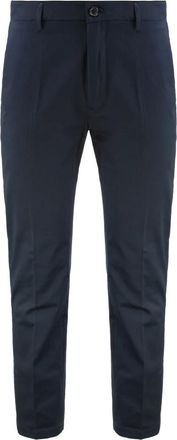 Department Five Chino Broek met Zakken - Heren - Chinos - Blauw - W35 - Katoen - Broeken