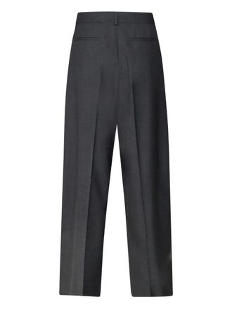 Valentino Garavani tailored trousers - men - Virgin Wool/Cupro - 50 - Grey