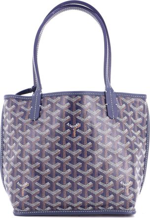 Goyard Anjou Reversible Tote Coated Canvas Mini